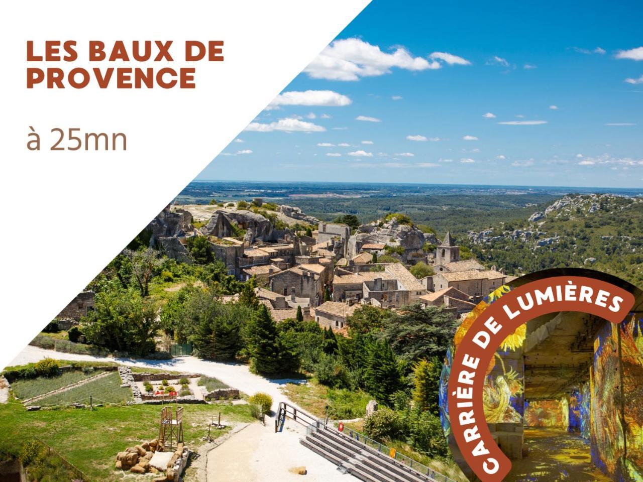 Superbe Appartement De Charme A 10Mn De Saint-Remy Noves Exterior foto